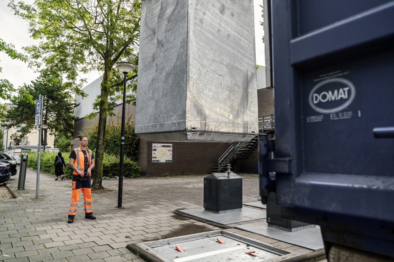 Keuren en reinigen wijkcontainers in Pijnacker-Nootdorp