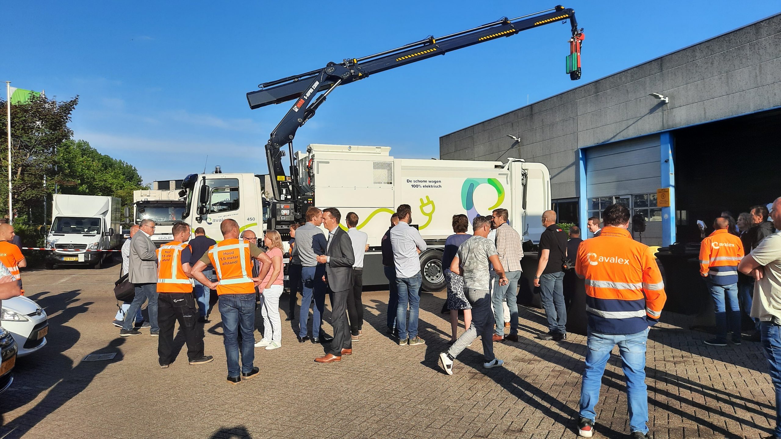 <strong>Avalex zet eerste elektrische vuilniswagen in</strong>